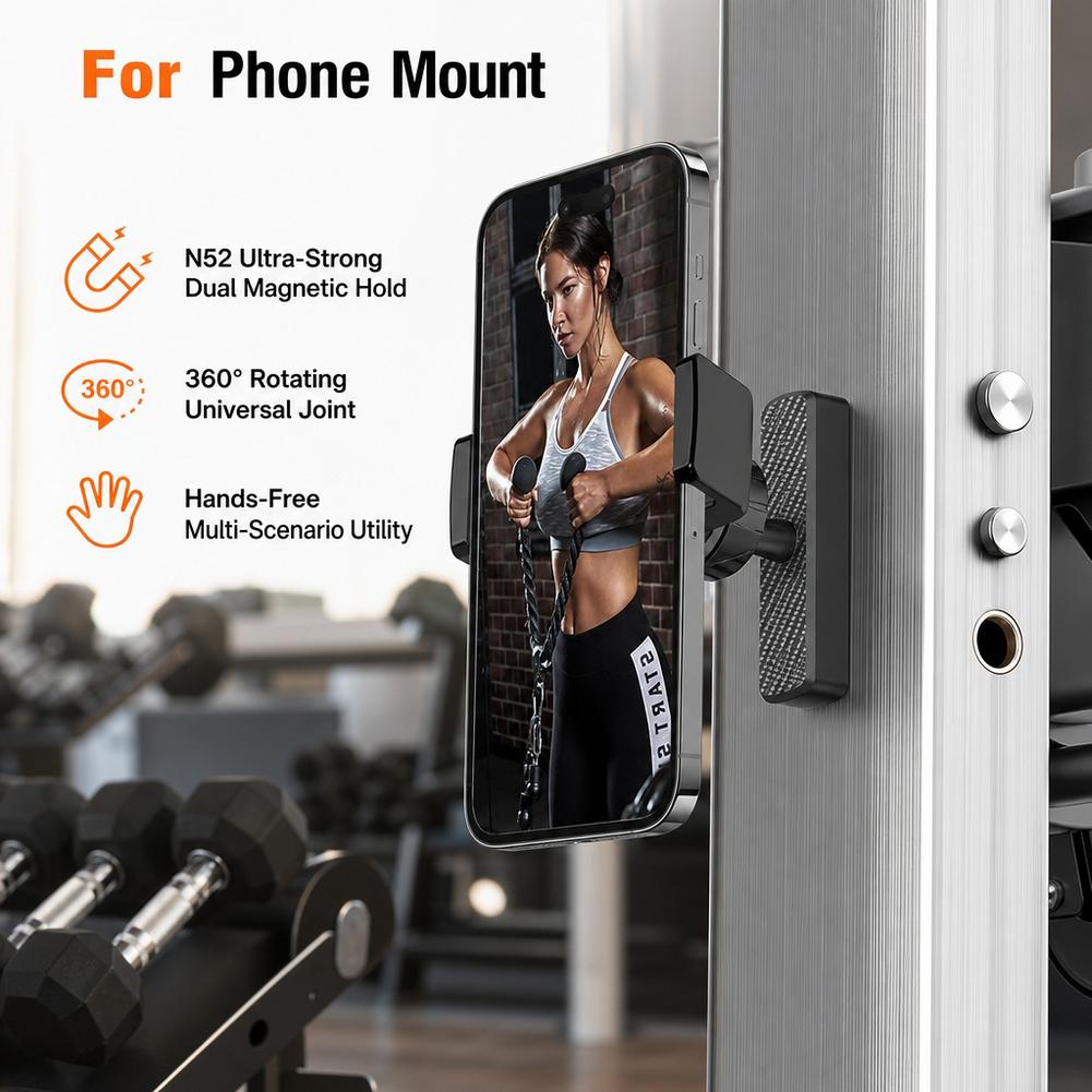 Magnetic Phone Holder for Gym  - Phone Accessories Useful review and price