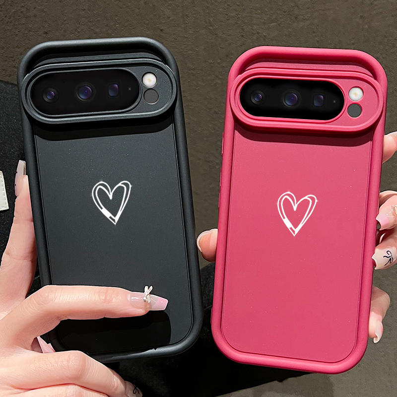 Simple Love Pattern Soft Case  - Google Pixel 9 Pro review and price