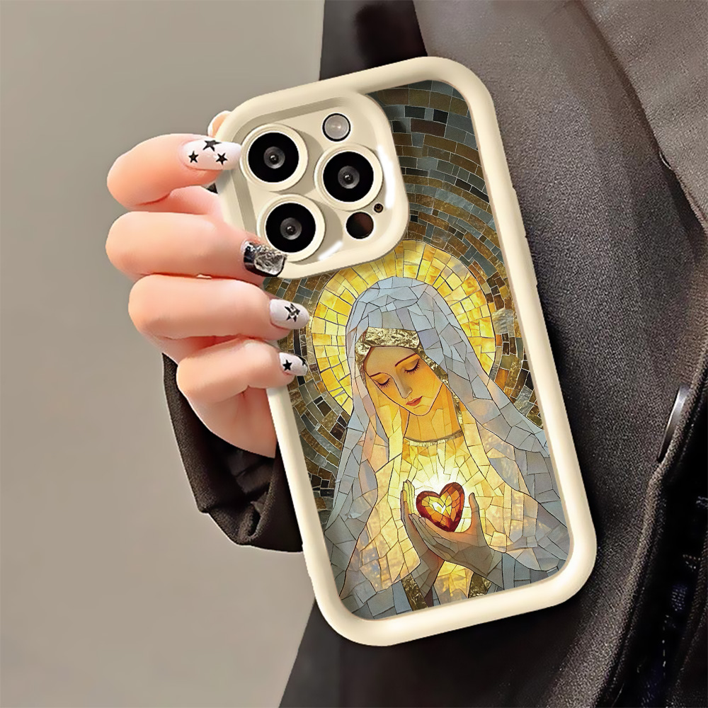Retro Church Stained Glass Sty - Apple Iphone 15 review and price