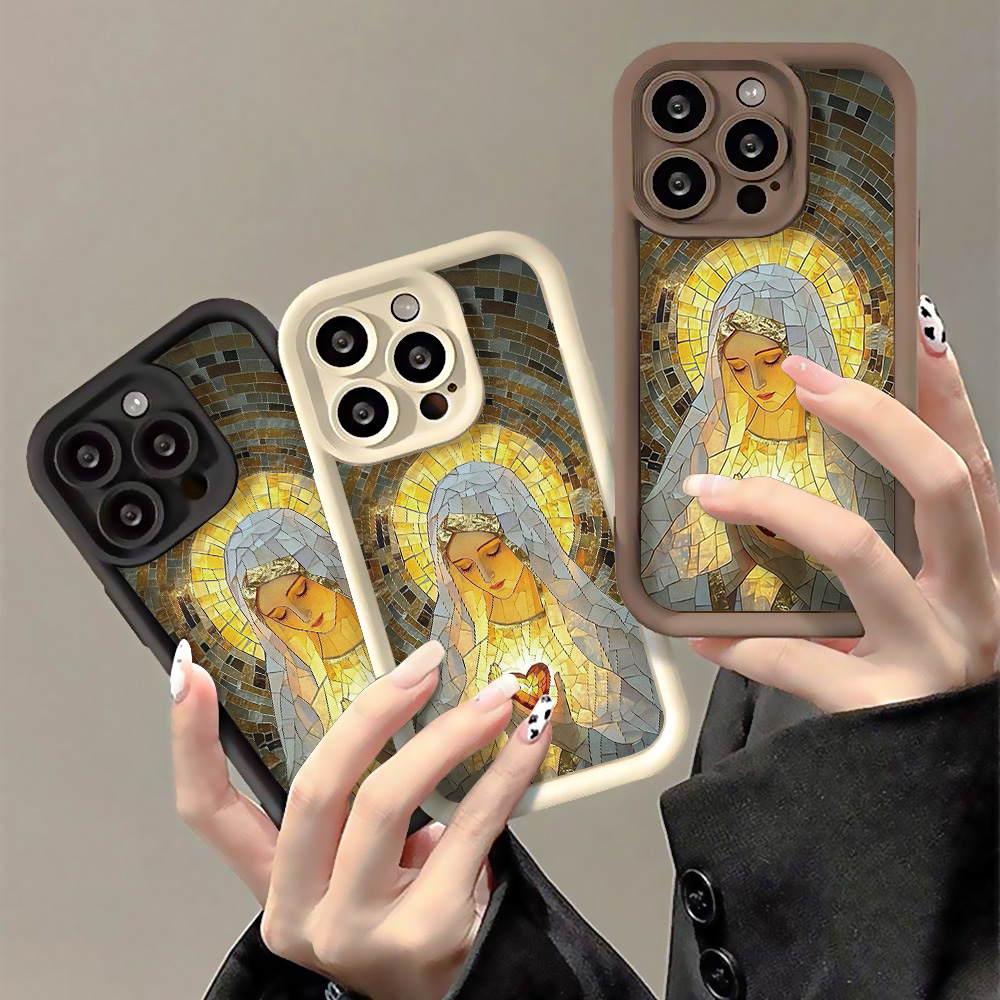 Retro Church Stained Glass Sty - Apple Iphone 15 review and price