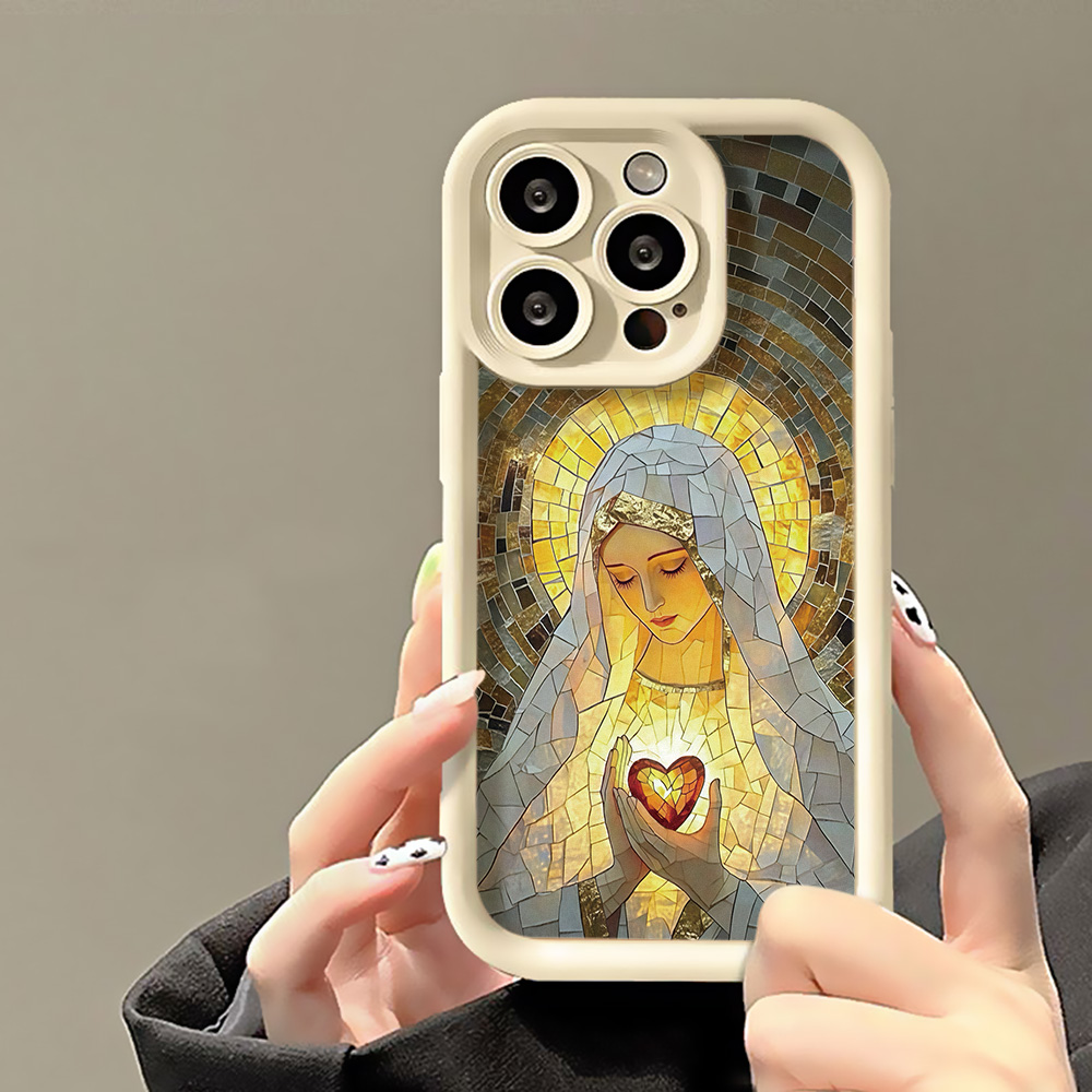 Retro Church Stained Glass Sty - Apple Iphone 15 review and price
