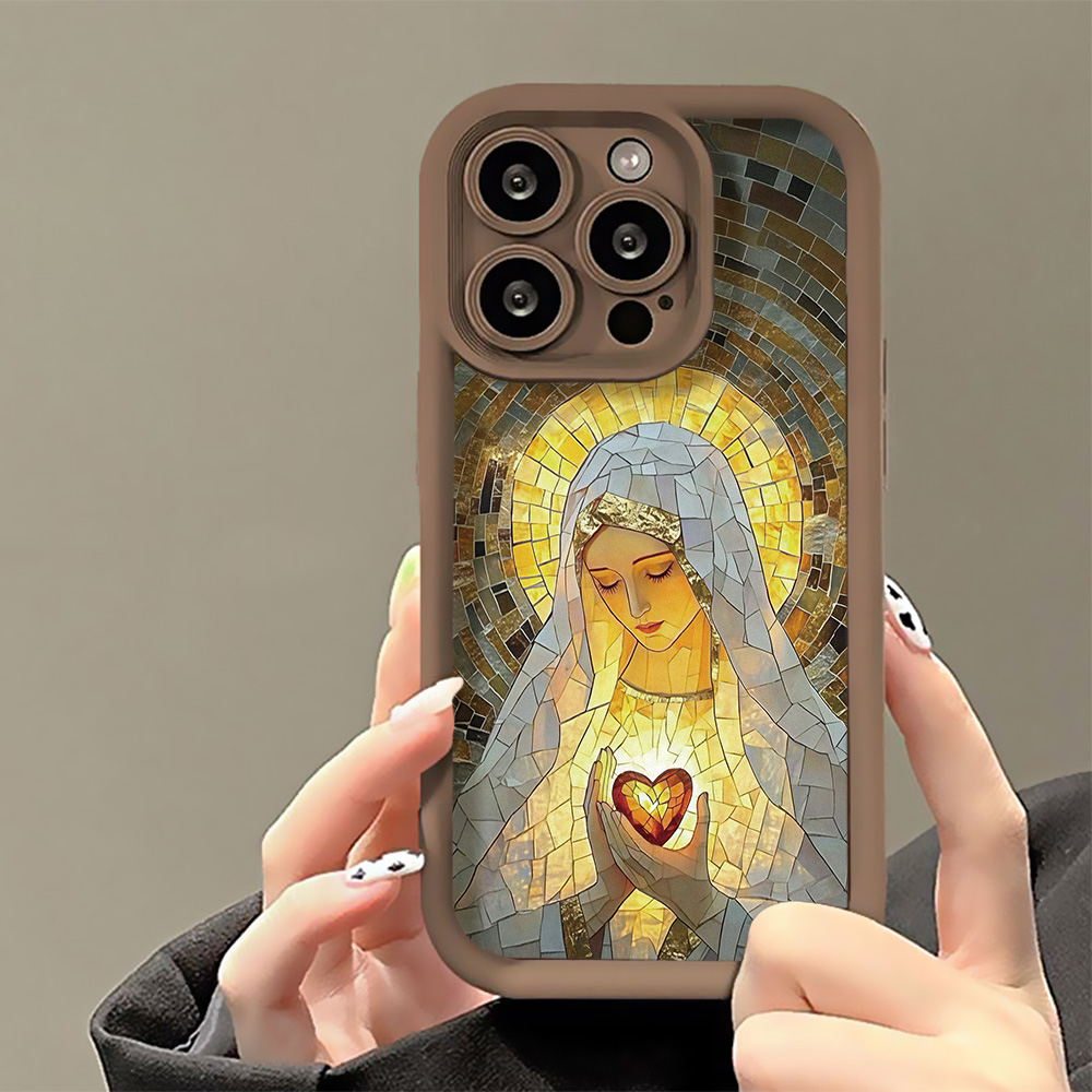 Retro Church Stained Glass Sty - Apple Iphone 15 review and price