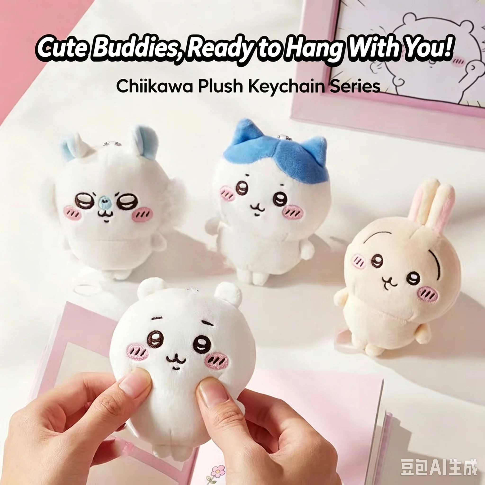 Chiikawa Usagi Hachiware Plush - Phone Accessories Charms review and price