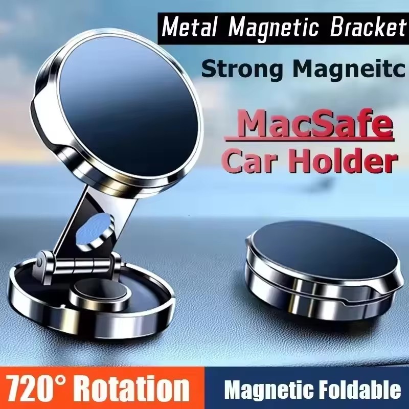 Round Folding Magnetic Car Hol - Phone Accessories Useful review and price